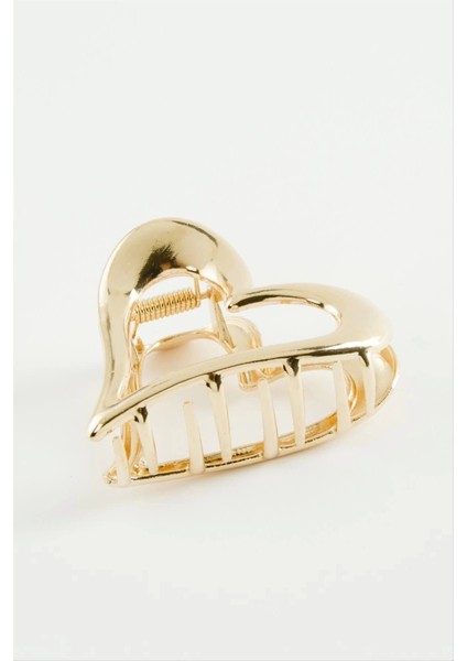 Kalp Metal Mandal Toka 6 cm