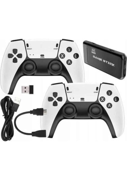 20.000 Oyunlu Kablosuz Çift Kol Retro Oyunlar Çift Kollu Game Stick indirimleri