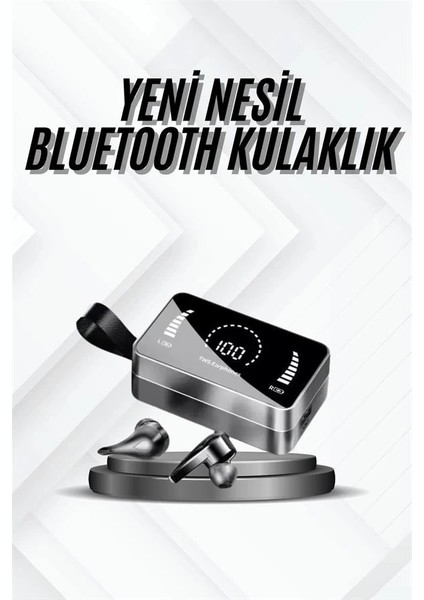 Tws Bluetooth Kulaklık Kablosuz Uzun Pil Ömrü Dijital Göstergeli Powerbank fiyatları