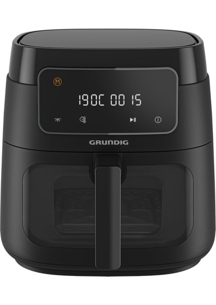 Camlı Airfryer 7,6 Litre Siyah ve Beyaz, Sağlıklı ve Pratik Pişirme Seti indirimleri