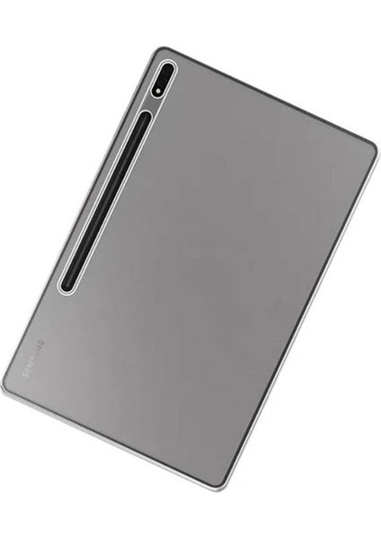 Samsung Galaxy Tab S10 Fe Plus, (13.1 INCH/2025) Uyumlu Buzlu Şeffaf Silikon Kılıf