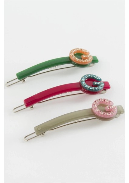 Buğz G Harfli Klipsli Toka