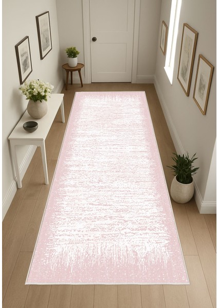 Pembe Dijital Baskı Salon Halısı Kaymaz Tabanlı Yıkanabilir Halı Yolluk fiyatları
