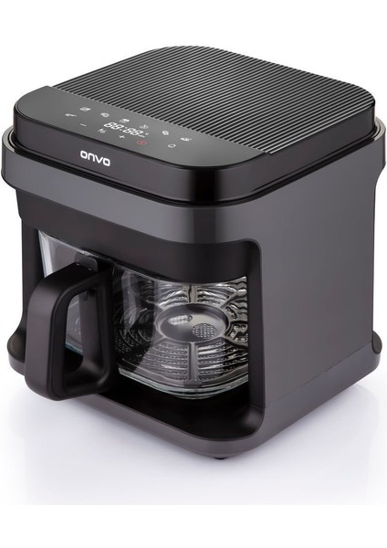 Cam Air Fryer 5 Lt Siyah, Sağlıklı ve Pratik Mutfak Aleti