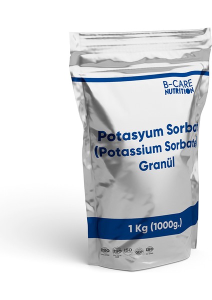 Potasyum Sorbat (Potassium Sorbate) Granül Hammadde 1 kg