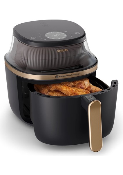 Renkli 4.2 Litre 3000 Serisi Havalı Fritöz Hediye ile Keyifli Kullanım