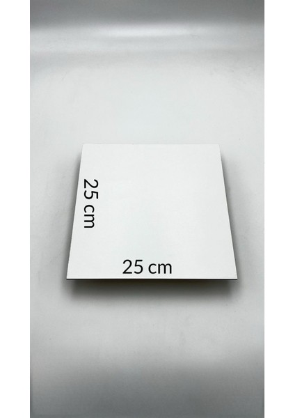10 Adet 25X25 cm Mdf Beyaz Pasta Altlığı Tıny Wonders fiyatları