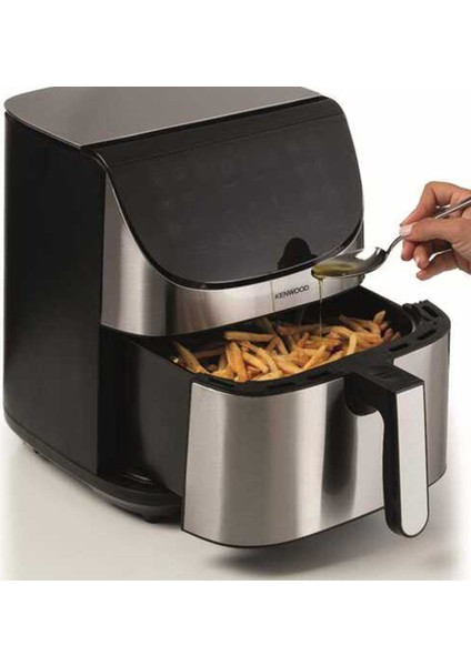 Geniş Kapasiteli Paslanmaz Çelik Airfryer HFM80.000SS, Sağlıklı ve Pratik Kullanım fiyatları