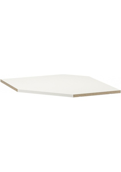 Köşe Alt Dolap Rafı, Beyaz, 68 cm
