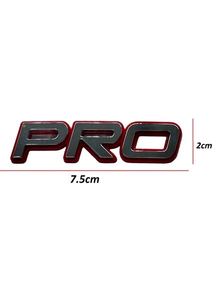Chery Yazı Tiggo 7 Pro/tiggo 8 Pro 22-24 Arka(Pro Yazısı)