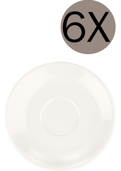 Rita Türk Kahve Fincan Tabağı 12 cm RIT02KT 6'lı Takım