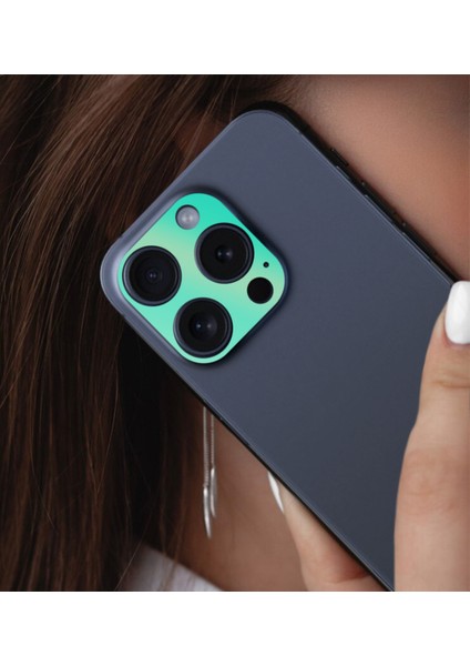 iPhone 16 Pro Arka Kamera Dekoratif Sticker Koruyucu Set – 5 Renk, Çizilmeye Dayanıklı Kamera Koruyucu indirimleri