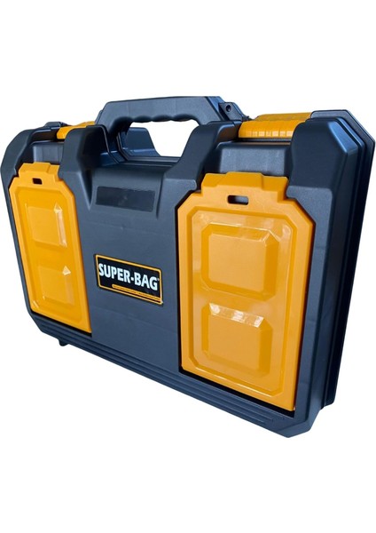 Super-Bag Maxi Çok Amaçlı Plastik Takım Çantası Asr 5080