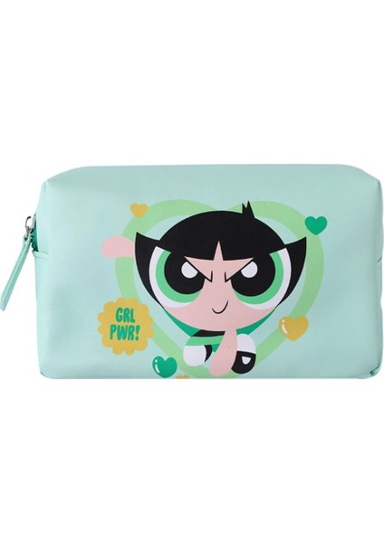 Renkli Powerpuff Girls Kare Kozmetik Çantası, Şık ve Pratik Tasarım fiyatları