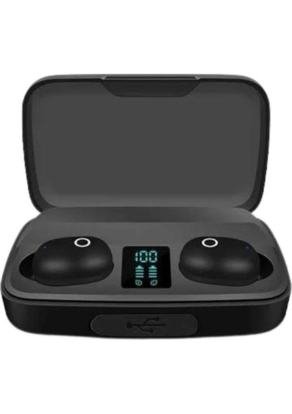 Kablosuz Bluetooth Kulaklık Android ve Ios Uyumlu LED Göstergeli Powerbankli fırsatları