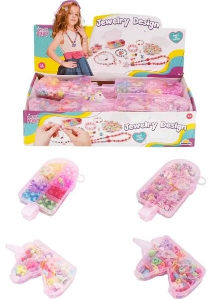 Buğz 5243 Sun-Rst-Prp-Hobi Set Takı Tasarım 4A 12D