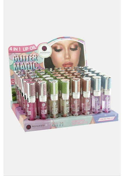 Msa-Shop Ronassi Simli Kapaklı Dudak Parlatıcısı-Açık Pembe fiyatları