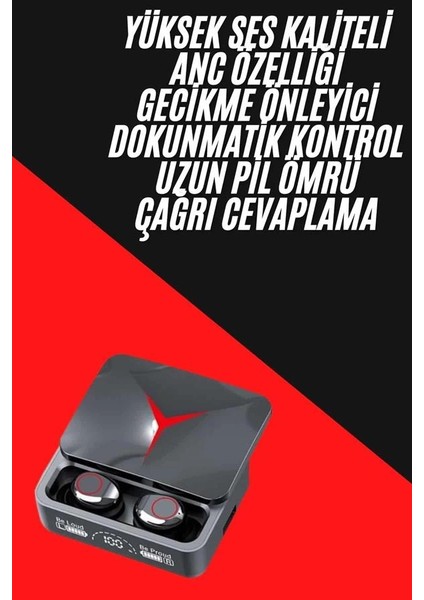 Tws Powerbank Kutulu Dijital Göstergeli Bluetooth Kulaklık Kablosuz Kulakiçi Kulaklık