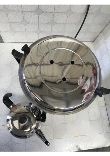 Elektrikli 6l Semaver, 70 Bardak Çay, Inşaat ve Ofis Kullanımı Için Ideal fırsatları