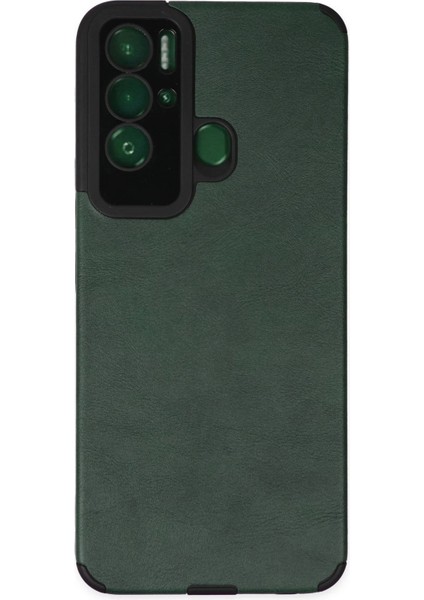 Bfs Tecno Pova Neo Kılıf Loop Deri Silikon - Yeşil