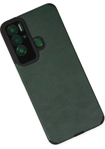 Bfs Tecno Pova Neo Kılıf Loop Deri Silikon - Yeşil modelleri