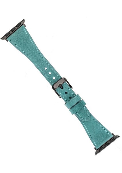 Apple Watch Uyumlu Deri Kordon 42-44-45MM Slim CZ12 modelleri