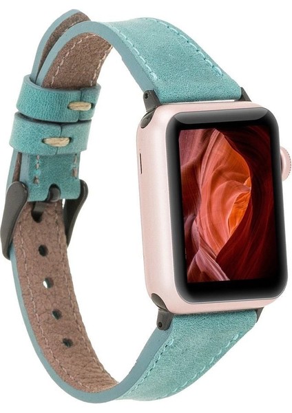 Apple Watch Uyumlu Deri Kordon 42-44-45MM Slim CZ12 indirimleri