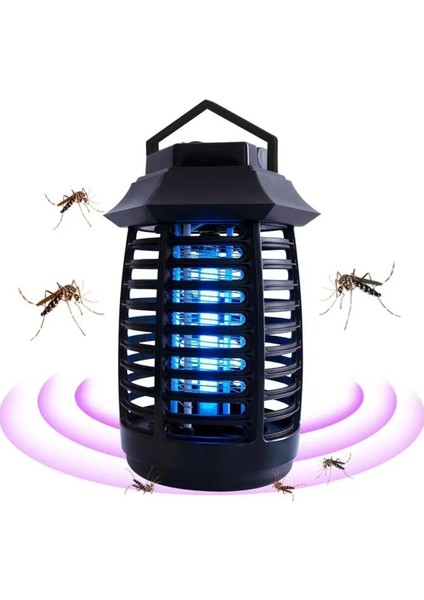 Bfs Tutma ve Asma Saplı Ledli Sinek Makinası 2W Sinek Öldürücü Uv Mor Işıklı Aparat