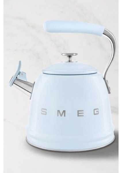 Pastel Mavi 2.3 Lt Üstü Düdüklü Kettle, Şık ve Kullanışlı Tasarım