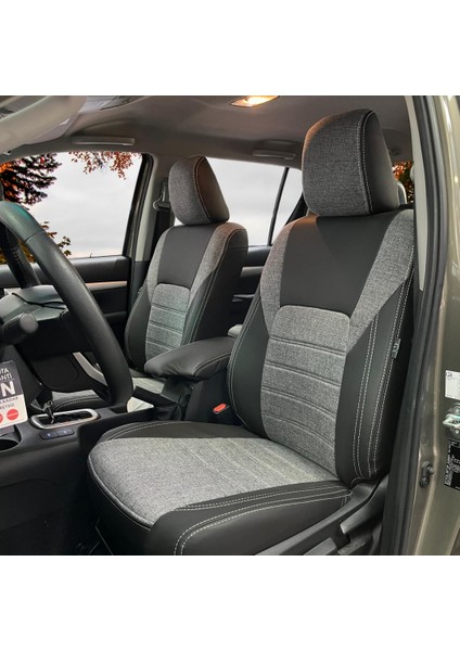 K-Design Volkswagen Passat B8 Araca Özel Oto Koltuk Kılıfı - Taytüyü ve Deri