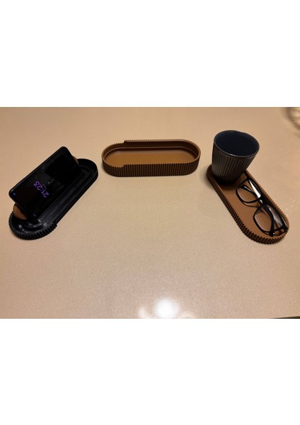 Almila 3D Çok Amaçlı Masaüstü Organizer – Telefon Standı, Kalemlik ve Ofis Düzenleyici modelleri