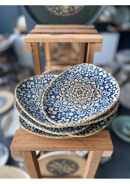 Alhambra Vago Düz Tabak 19 cm ALHVAO19DZ (6'lı Takım)