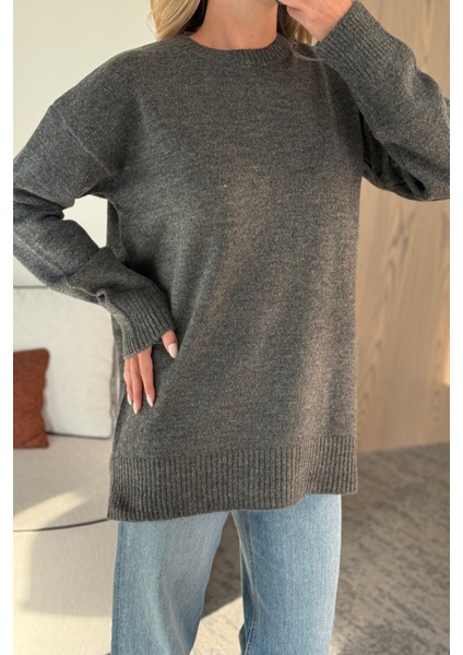 Antrasit Triko Kazak - 04595 modelleri