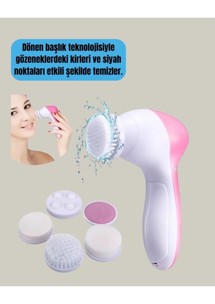 Çok Fonksiyonlu Elektrikli Yüz Bakım Fırçası modelleri