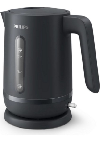 Siyah HD9314/90 Su Isıtıcı, Şık ve Kullanışlı Elektrikli Isıtıcı