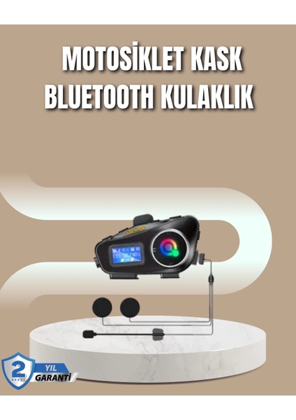 500 Metre Interkom Mesafeli Kask Kulaklığı Gürültü Engelleyici