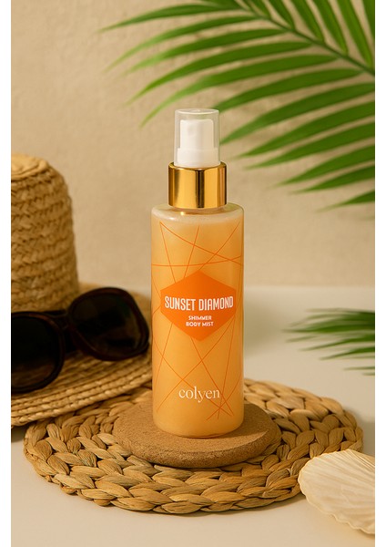 Sunset Diamond Işıltılı Vücut Spreyi 150 ml