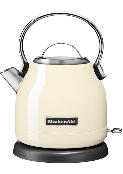 1,25 L Şişe Su Isıtıcı, Elegant Bej Renk, Dayanıklı ve Şık Tasarım