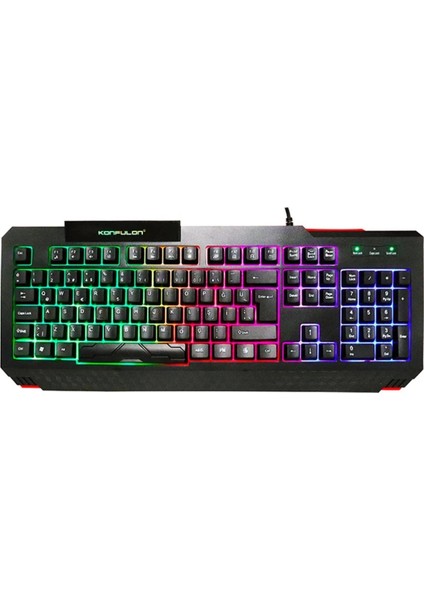 Bfs V2 Rgb Işıklı Türkçe Q Kablolu Gaming Klavye
