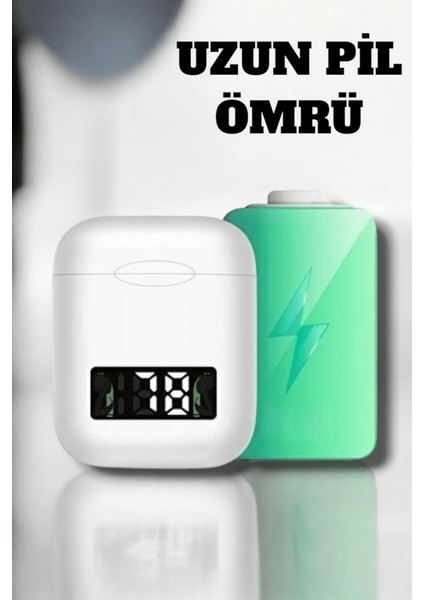 Zeroshop Kablosuz Müzik Keyfi Sunan LED Şarjlı Tws Bluetooth Kulaklık indirimleri