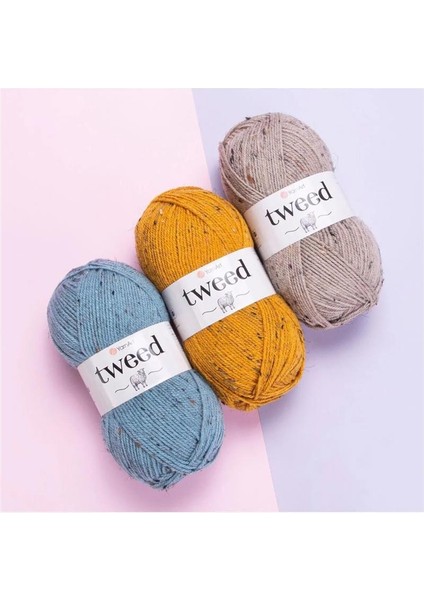 Tweed El Örgü Ipliği modelleri