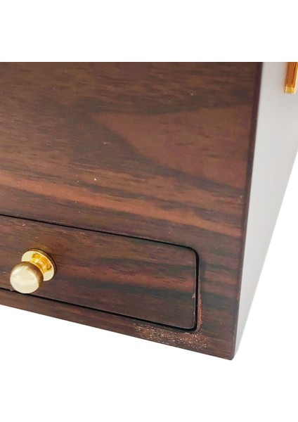 Sedir Ağacı Def Olu Camlı Çekmeceli Humidor Puro Kutusu RC56-D3 fiyatları
