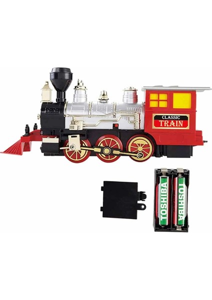 Buğz 01551 Sesli ve Işıklı Klasik Tren Seti 16 Parça fırsatları