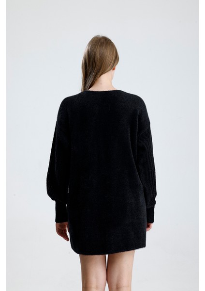 Düşük Kol Iki Cepli Hırka/ceket