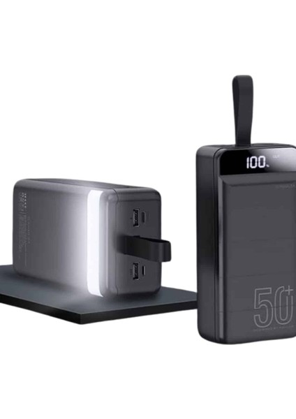 Msa-Shop Powerbank Çoklu Şarj Girişi 50.000 Mah Taşınabilir Dijital Göstergeli modelleri