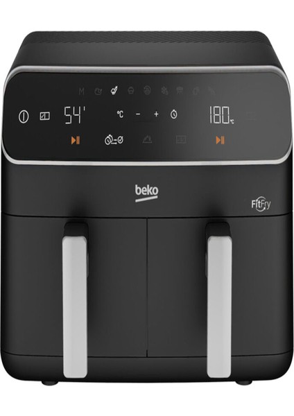 Iki Kapasiteli Az Yağlı Fritöz, Sağlıklı ve Pratik Kullanım Için Uygun