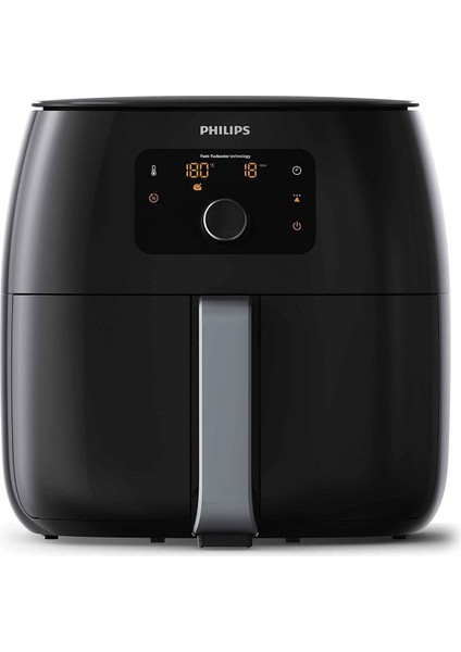 Büyük Kapasiteli Airfryer, Siyah, 1.4 Kg, 7.3 L, Yağ Azaltma Teknolojisi fiyatları