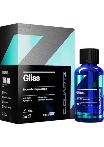 Gliss Yüksek Kayganlık Veren Seramik Kaplama 50ML.