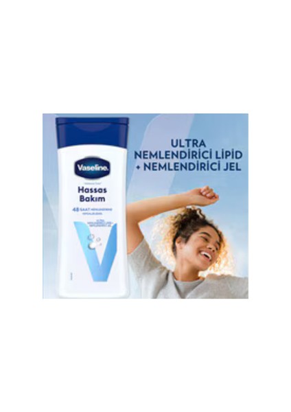 Vücut Losyonu Hassas Bakım – Kuru, Çok Kuru ve Hassas Ciltler Için Yoğun Nemlendirici, 200 ml