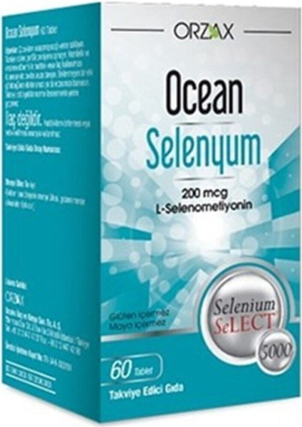 Selenyum 200 Mcg 60 Tablet